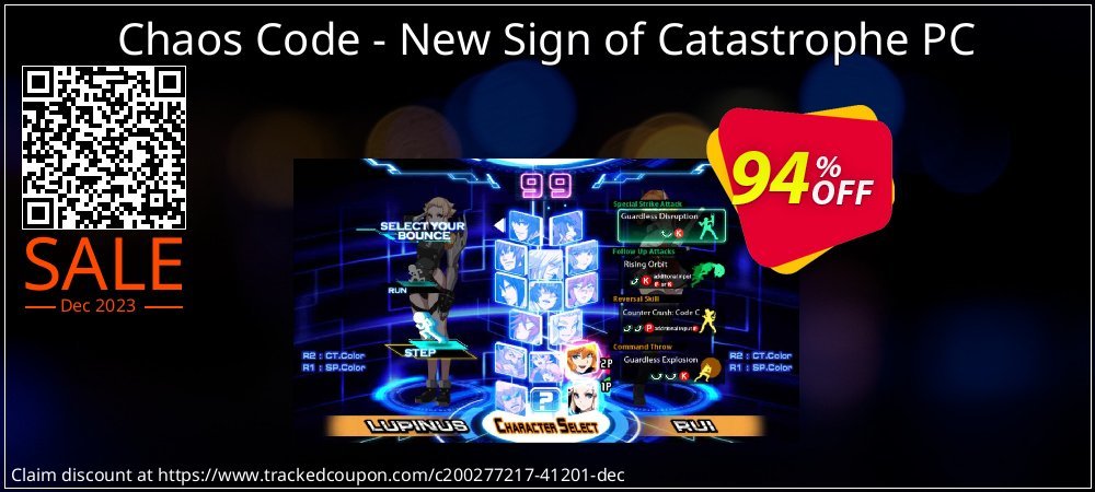Chaos Code - New Sign of Catastrophe PC coupon on World Whisky Day discount