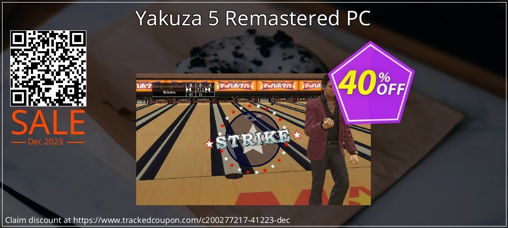 Yakuza 5 Remastered PC coupon on Easter Day super sale