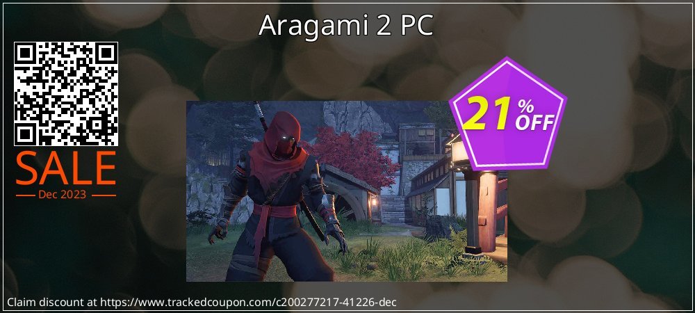 Aragami 2 PC coupon on World Whisky Day deals