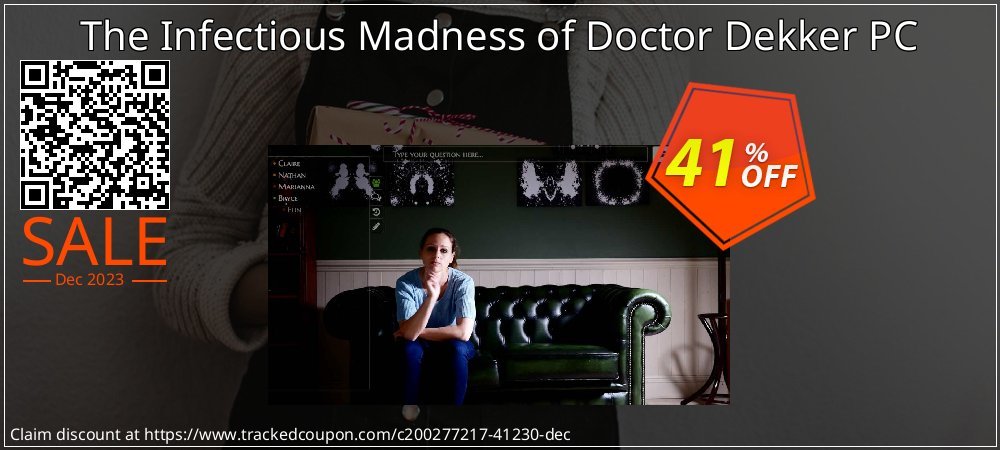 The Infectious Madness of Doctor Dekker PC coupon on National Walking Day offering discount
