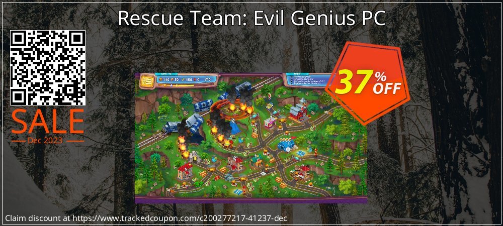 Rescue Team: Evil Genius PC coupon on April Fools' Day offer