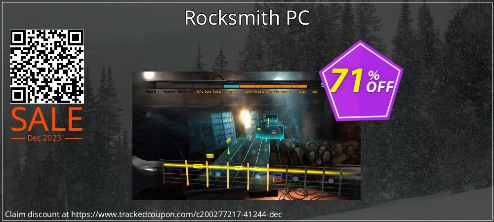 Rocksmith PC coupon on National Smile Day deals