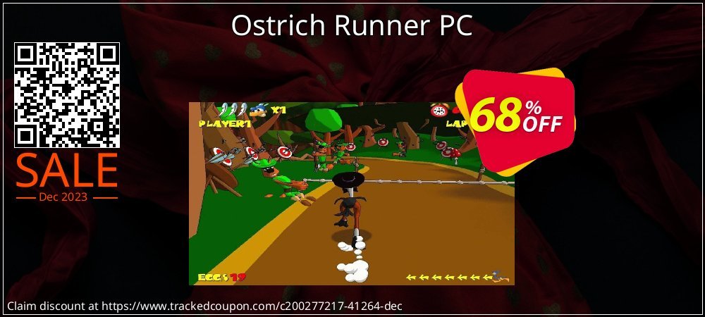 Ostrich Runner PC coupon on National Smile Day discount
