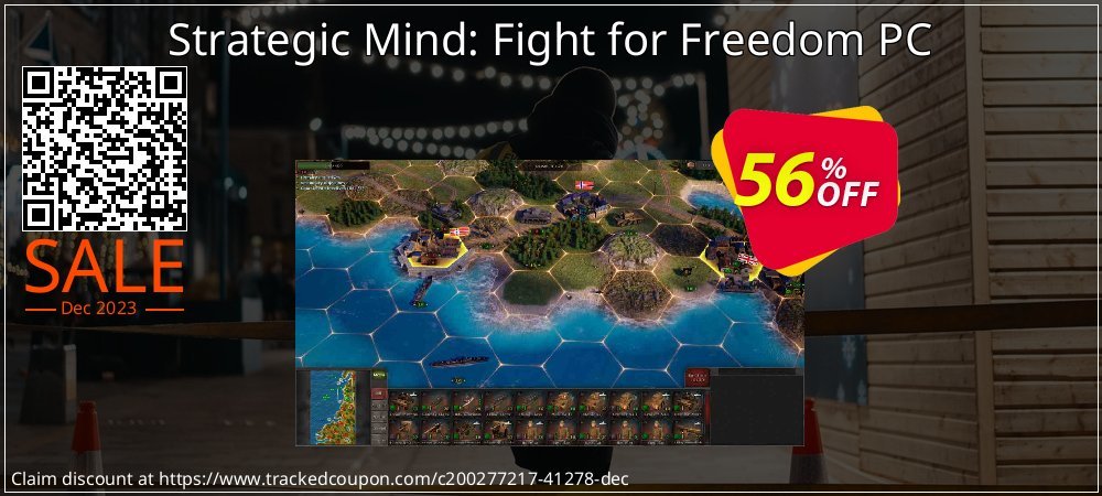 Strategic Mind: Fight for Freedom PC coupon on National Pizza Party Day promotions