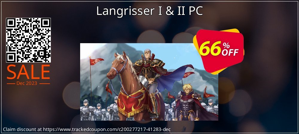 Langrisser I & II PC coupon on Constitution Memorial Day offering discount