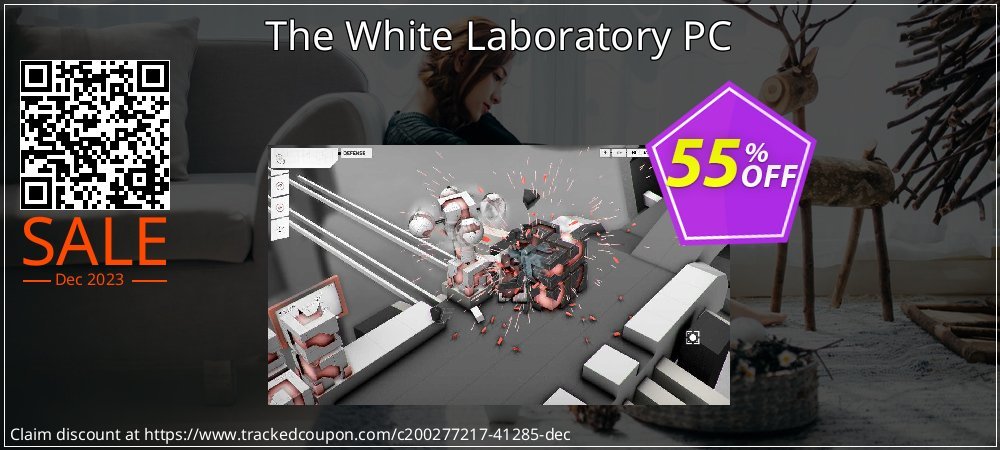 The White Laboratory PC coupon on National Walking Day offering sales