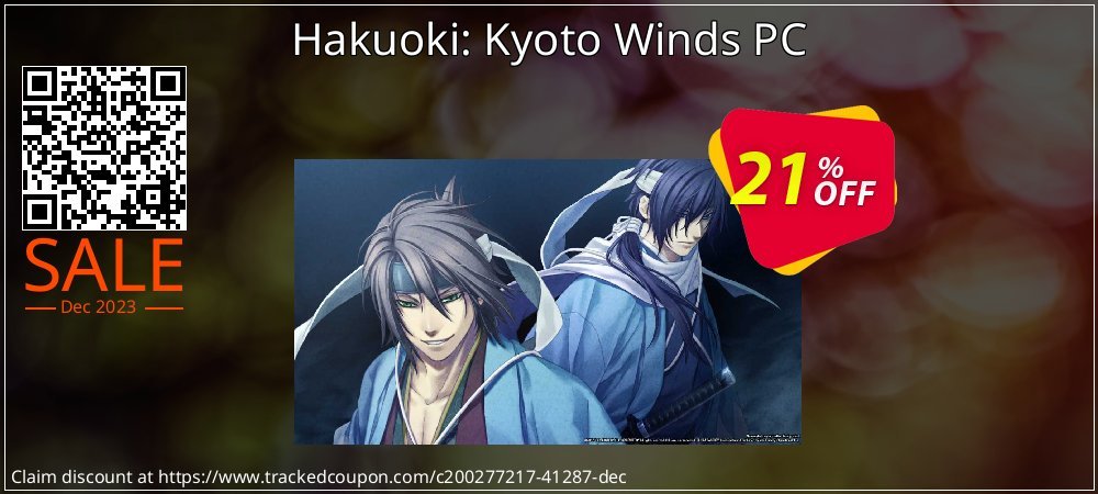 Hakuoki: Kyoto Winds PC coupon on Working Day promotions