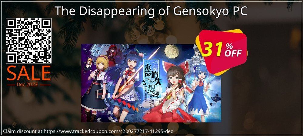 The Disappearing of Gensokyo PC coupon on Mother Day discounts