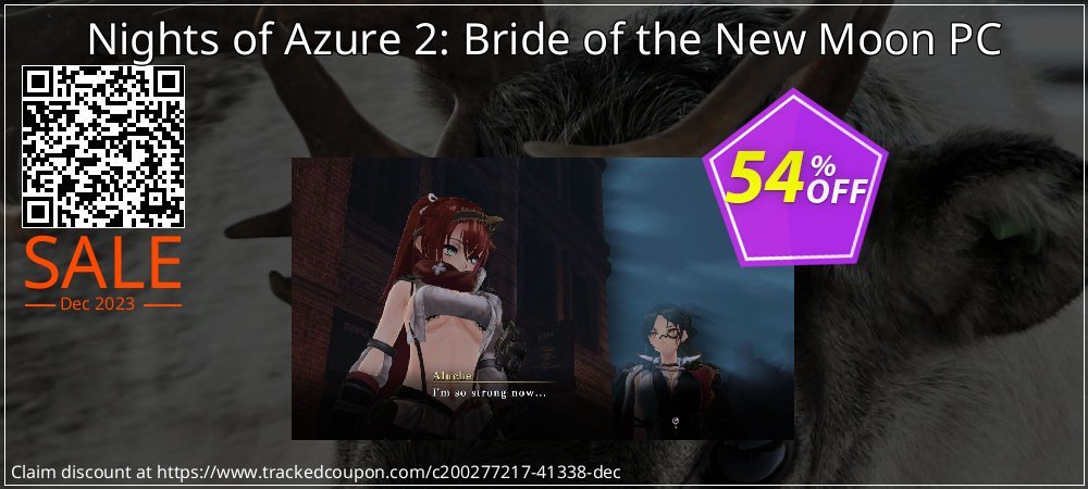 Nights of Azure 2: Bride of the New Moon PC coupon on National Pizza Party Day offering sales