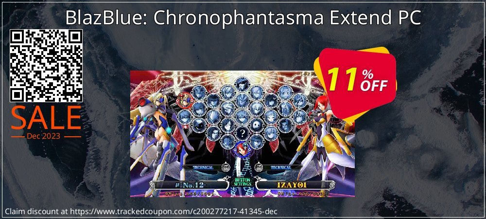 BlazBlue: Chronophantasma Extend PC coupon on Mother Day discount
