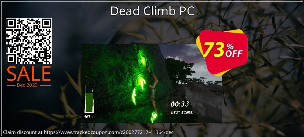 Dead Climb PC coupon on National Smile Day offering discount