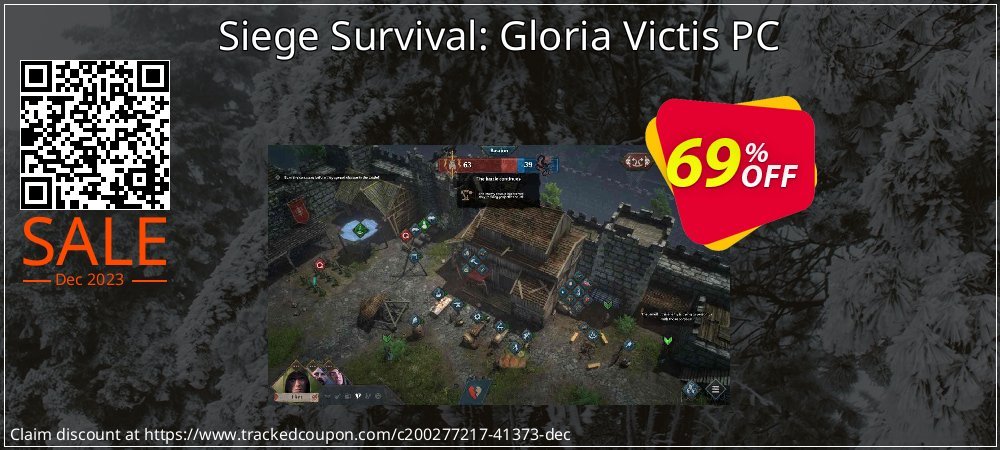 Siege Survival: Gloria Victis PC coupon on National Pizza Party Day offering discount
