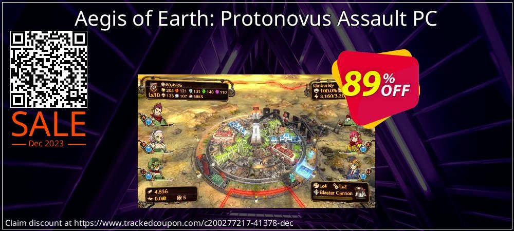 Aegis of Earth: Protonovus Assault PC coupon on Constitution Memorial Day sales