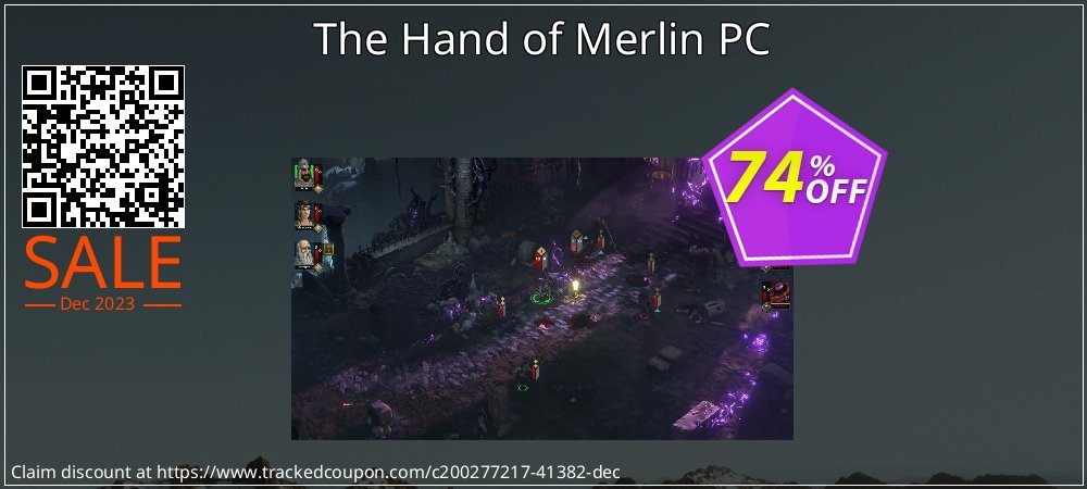The Hand of Merlin PC coupon on National Memo Day offering discount