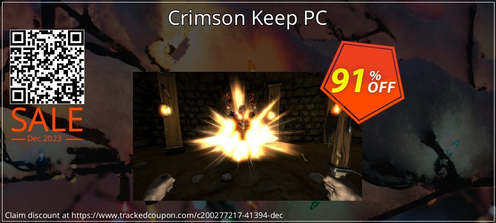 Crimson Keep PC coupon on National Smile Day discounts