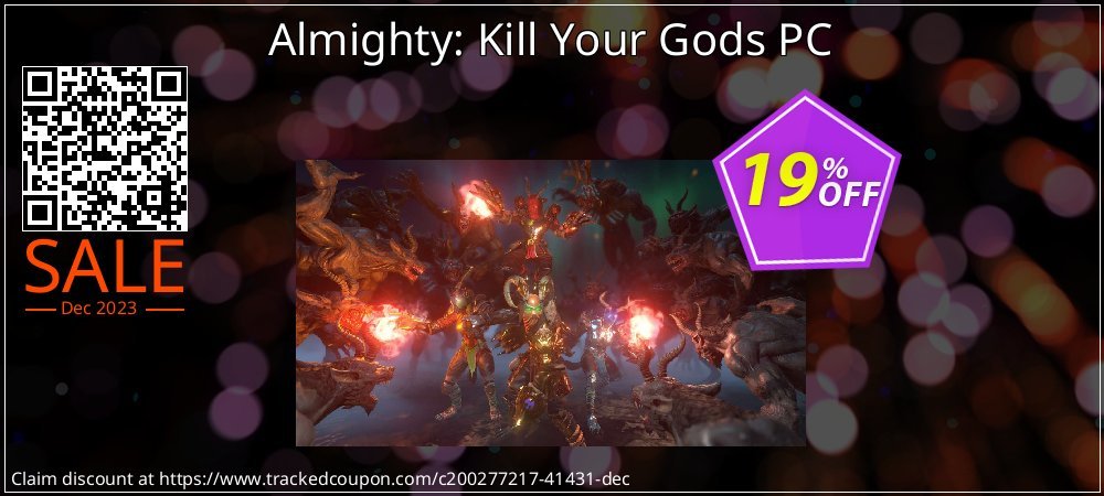 Almighty: Kill Your Gods PC coupon on World Whisky Day promotions