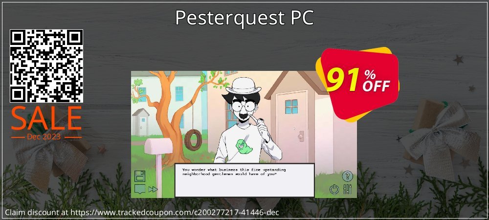 Pesterquest PC coupon on World Party Day offering discount