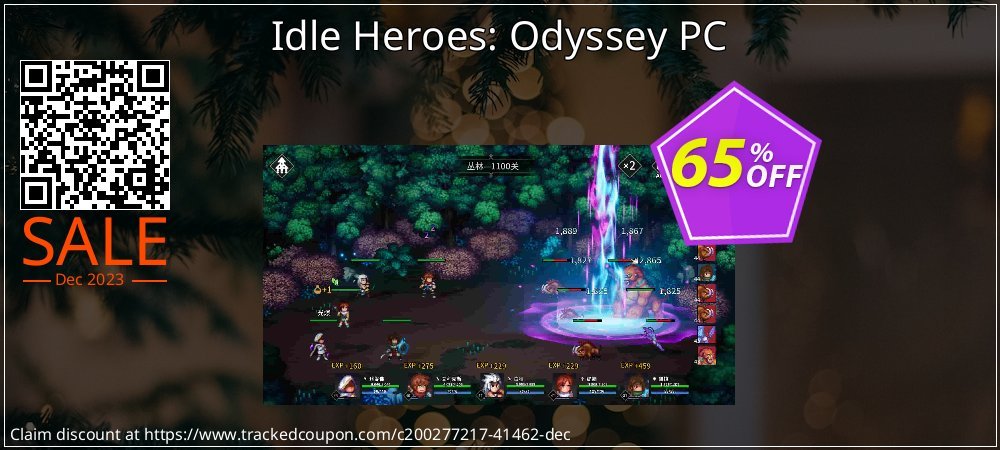 Idle Heroes: Odyssey PC coupon on National Memo Day discount