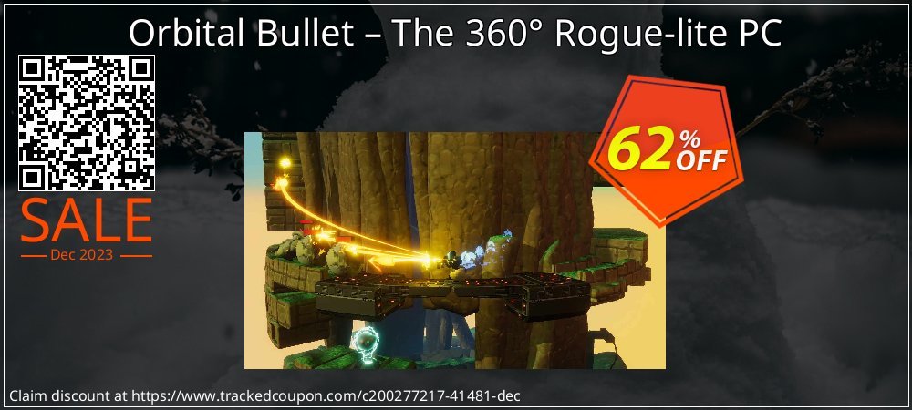 Orbital Bullet – The 360° Rogue-lite PC coupon on World Whisky Day offering discount