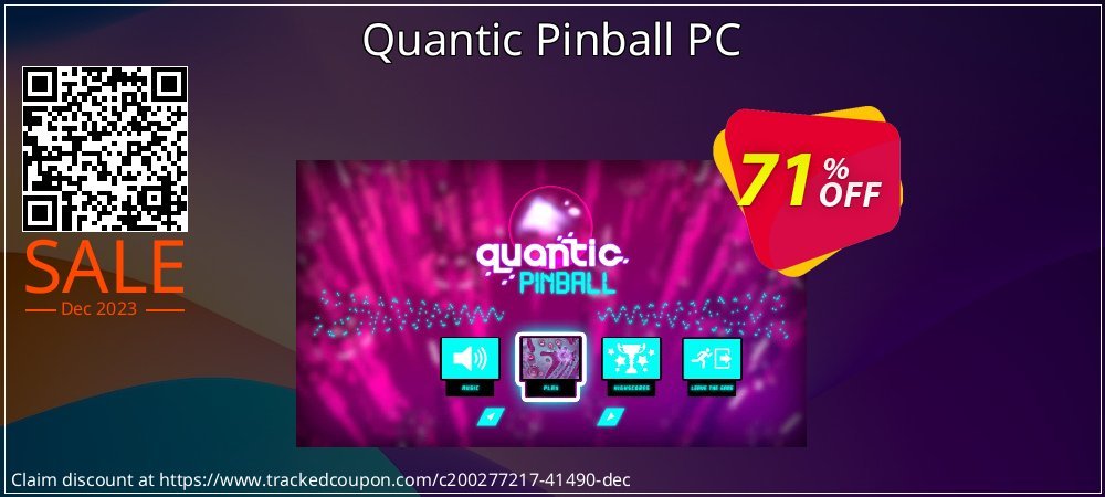 Quantic Pinball PC coupon on Mother's Day offering discount