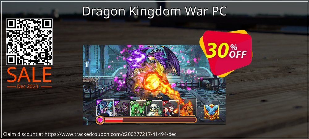 Dragon Kingdom War PC coupon on National Smile Day promotions