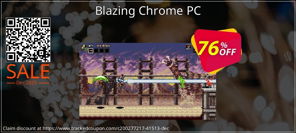 Blazing Chrome PC coupon on National Pizza Party Day sales