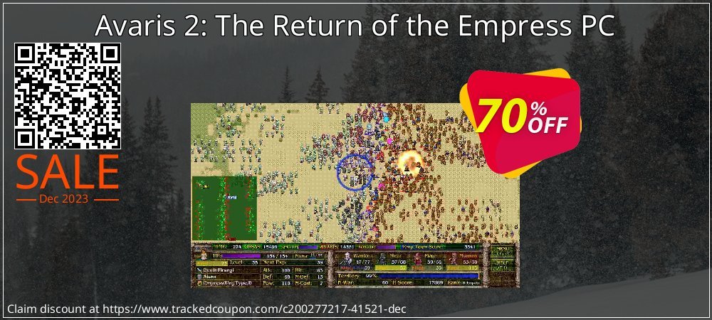 Avaris 2: The Return of the Empress PC coupon on World Whisky Day promotions