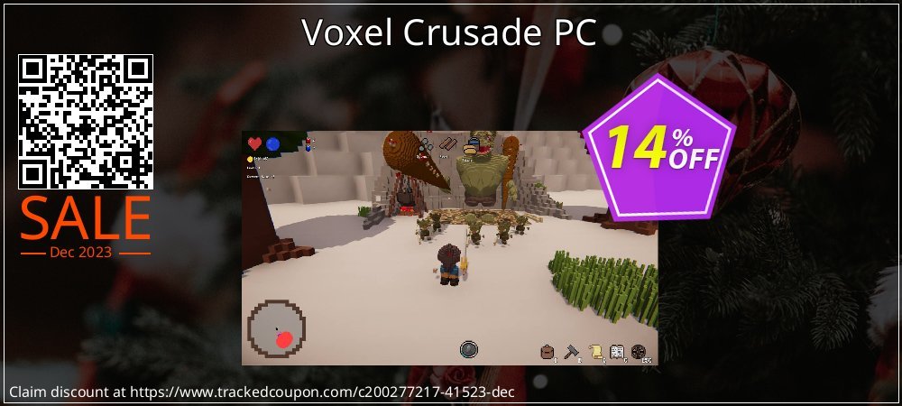 Voxel Crusade PC coupon on National Pizza Party Day deals