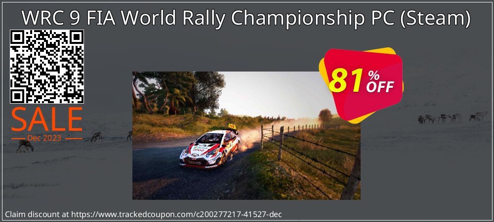 WRC 9 FIA World Rally Championship PC - Steam  coupon on April Fools' Day offering discount