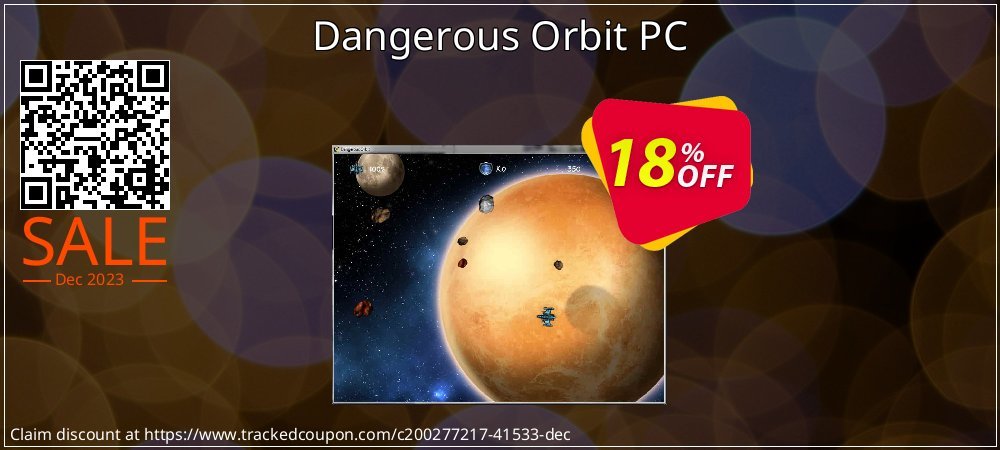 Dangerous Orbit PC coupon on National Pizza Party Day offer