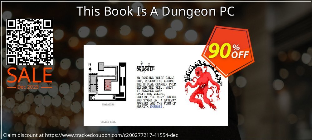 This Book Is A Dungeon PC coupon on National Smile Day offering sales