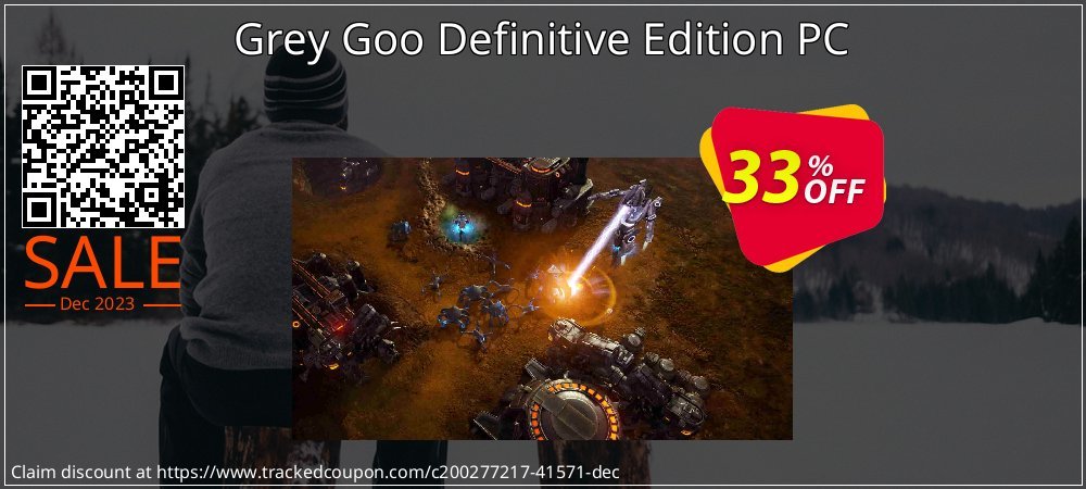 Grey Goo Definitive Edition PC coupon on World Whisky Day offering discount