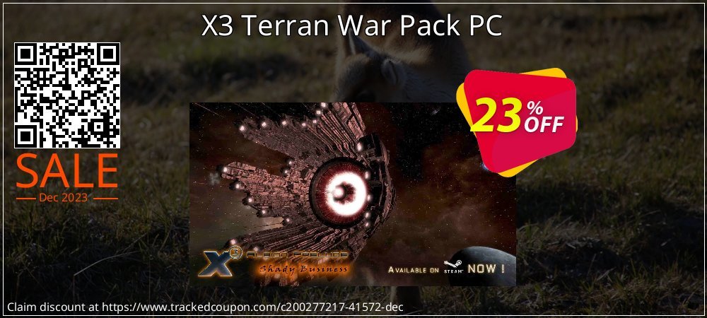X3 Terran War Pack PC coupon on National Memo Day offering sales