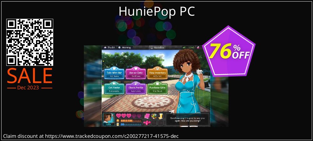 HuniePop PC coupon on Mother's Day promotions
