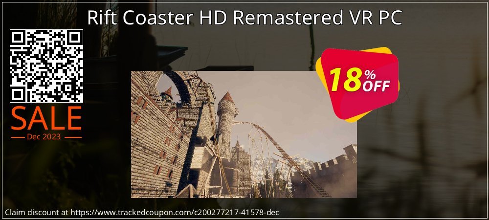 Rift Coaster HD Remastered VR PC coupon on National Pizza Party Day offer
