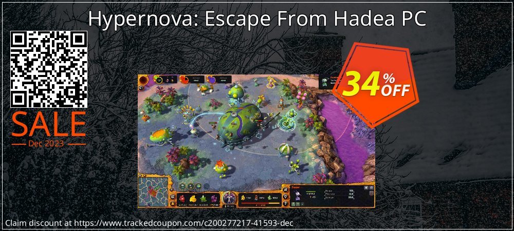 Hypernova: Escape From Hadea PC coupon on National Pizza Party Day promotions