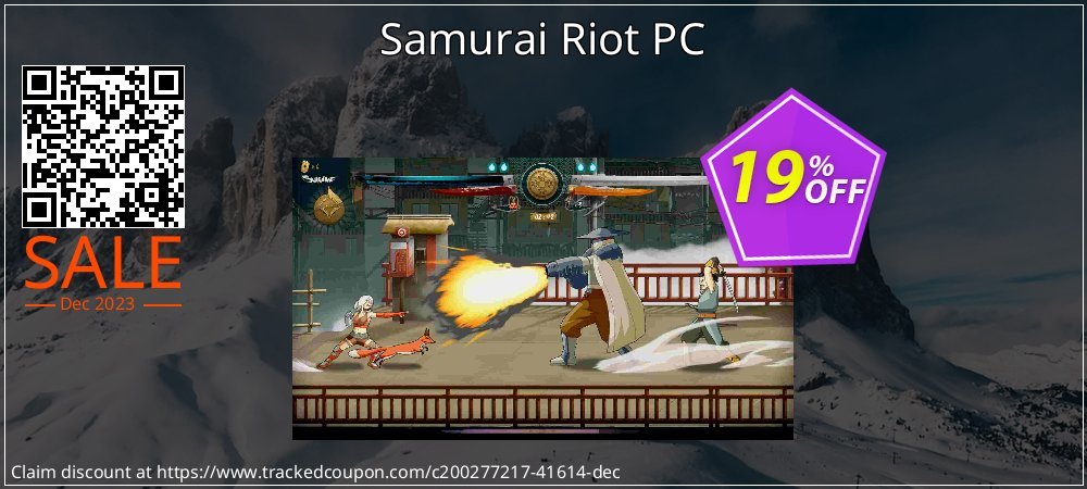 Samurai Riot PC coupon on National Smile Day offer
