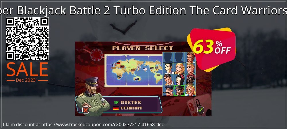 Super Blackjack Battle 2 Turbo Edition The Card Warriors PC coupon on Easter Day sales