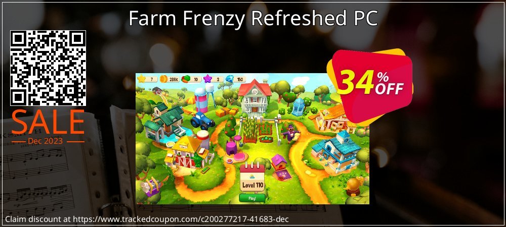 Get 72% OFF Farm Frenzy Refreshed PC offering sales