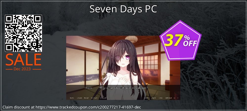 Seven Days PC coupon on April Fools' Day discount