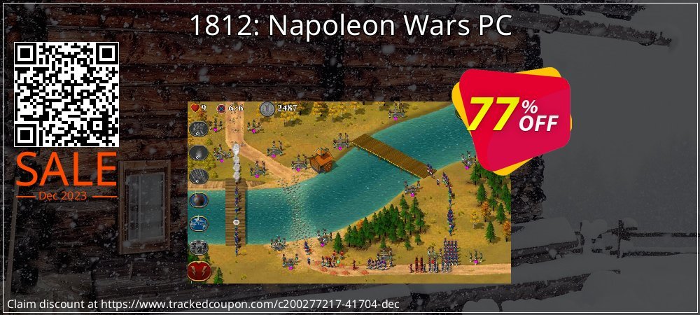 1812: Napoleon Wars PC coupon on National Smile Day offer