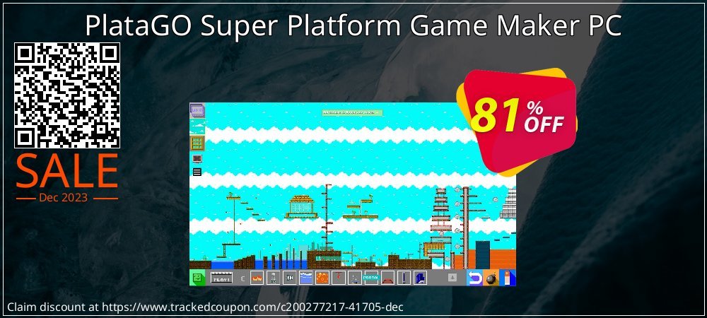 PlataGO Super Platform Game Maker PC coupon on Mother's Day discount