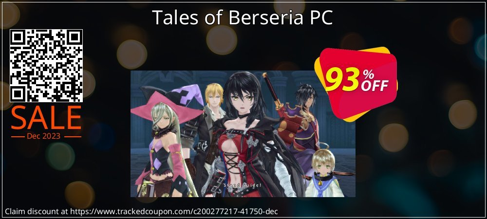 Tales of Berseria PC coupon on Mother's Day discount