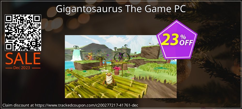 Gigantosaurus The Game PC coupon on World Whisky Day offering sales