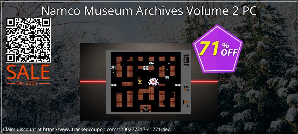 Namco Museum Archives Volume 2 PC coupon on National Loyalty Day super sale