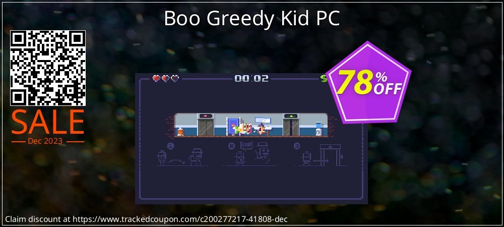 Boo Greedy Kid PC coupon on Constitution Memorial Day discounts