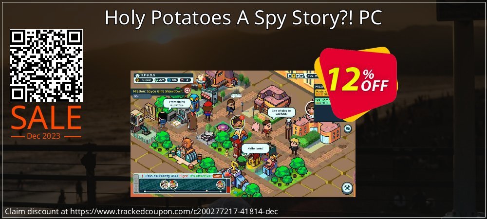 Holy Potatoes A Spy Story?! PC coupon on National Smile Day offering discount
