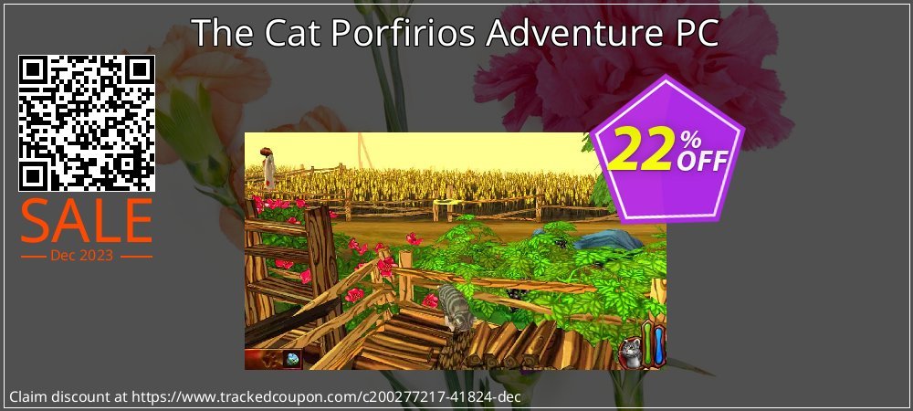 The Cat Porfirios Adventure PC coupon on National Smile Day offering sales