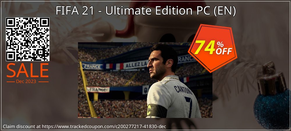 FIFA 21 - Ultimate Edition PC - EN  coupon on National Walking Day deals