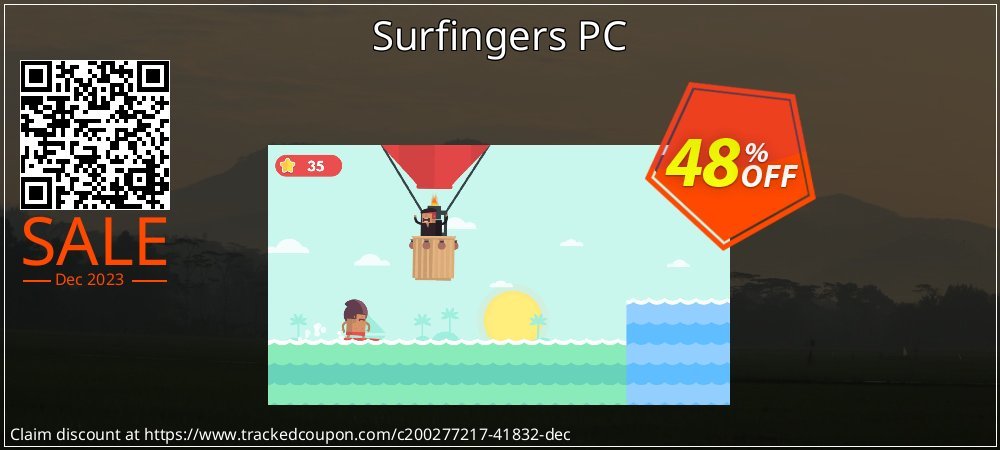 Surfingers PC coupon on National Memo Day offering discount